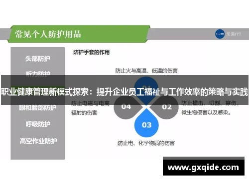 职业健康管理新模式探索：提升企业员工福祉与工作效率的策略与实践